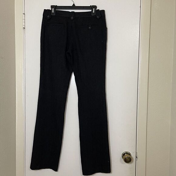 Rag & Bone herringbone knit wool black straight leg pants size US 30 - Picture 5 of 6